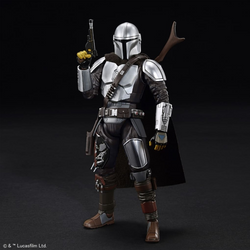 Bandai Spirits: Star Wars: Mandalorian - The Mandalorian Beskar Armor (Silver Coating Ver.) 1/12 Scale Model Kit (ONLINE ORDER ONLY)