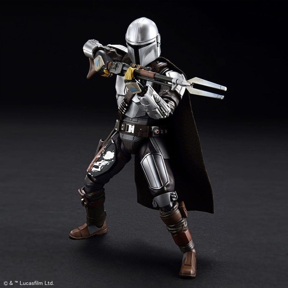 Bandai Spirits: Star Wars: Mandalorian - The Mandalorian Beskar Armor (Silver Coating Ver.) 1/12 Scale Model Kit (ONLINE ORDER ONLY)