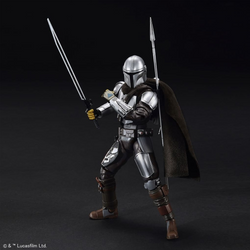 Bandai Spirits: Star Wars: Mandalorian - The Mandalorian Beskar Armor (Silver Coating Ver.) 1/12 Scale Model Kit (ONLINE ORDER ONLY)