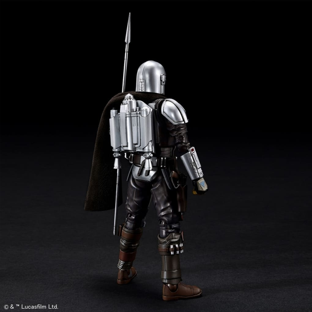 Bandai Spirits: Star Wars: Mandalorian - The Mandalorian Beskar Armor (Silver Coating Ver.) 1/12 Scale Model Kit (ONLINE ORDER ONLY)