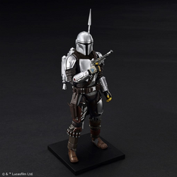 Bandai Spirits: Star Wars: Mandalorian - The Mandalorian Beskar Armor (Silver Coating Ver.) 1/12 Scale Model Kit (ONLINE ORDER ONLY)