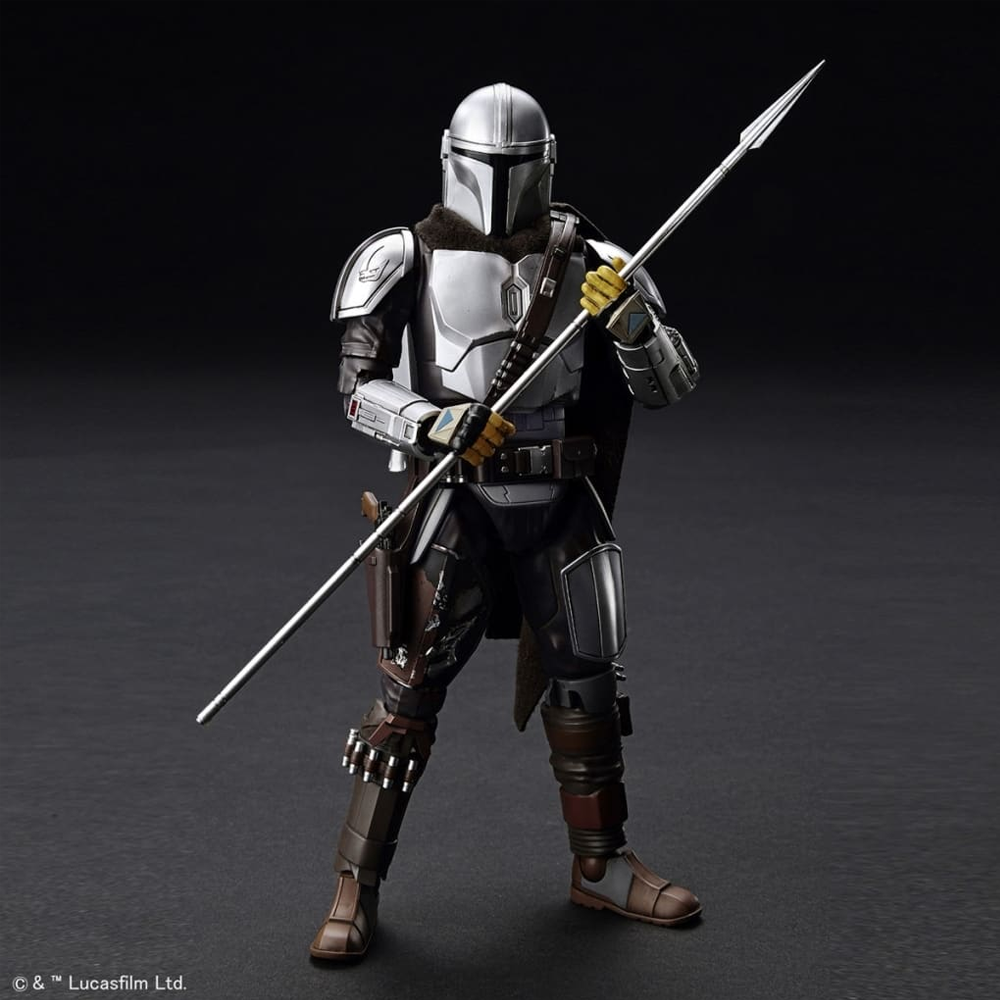 Bandai Spirits: Star Wars: Mandalorian - The Mandalorian Beskar Armor (Silver Coating Ver.) 1/12 Scale Model Kit (ONLINE ORDER ONLY)
