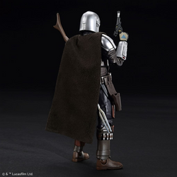 Bandai Spirits: Star Wars: Mandalorian - The Mandalorian Beskar Armor (Silver Coating Ver.) 1/12 Scale Model Kit (ONLINE ORDER ONLY)
