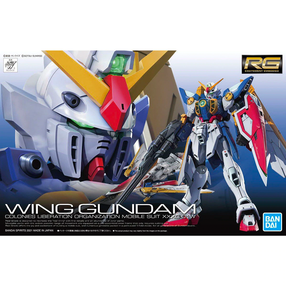 Bandai Spirits: Gundam - RG 1/144 XXXG-01W Wing Gundam Model Kit #35 (ONLINE ORDER ONLY)