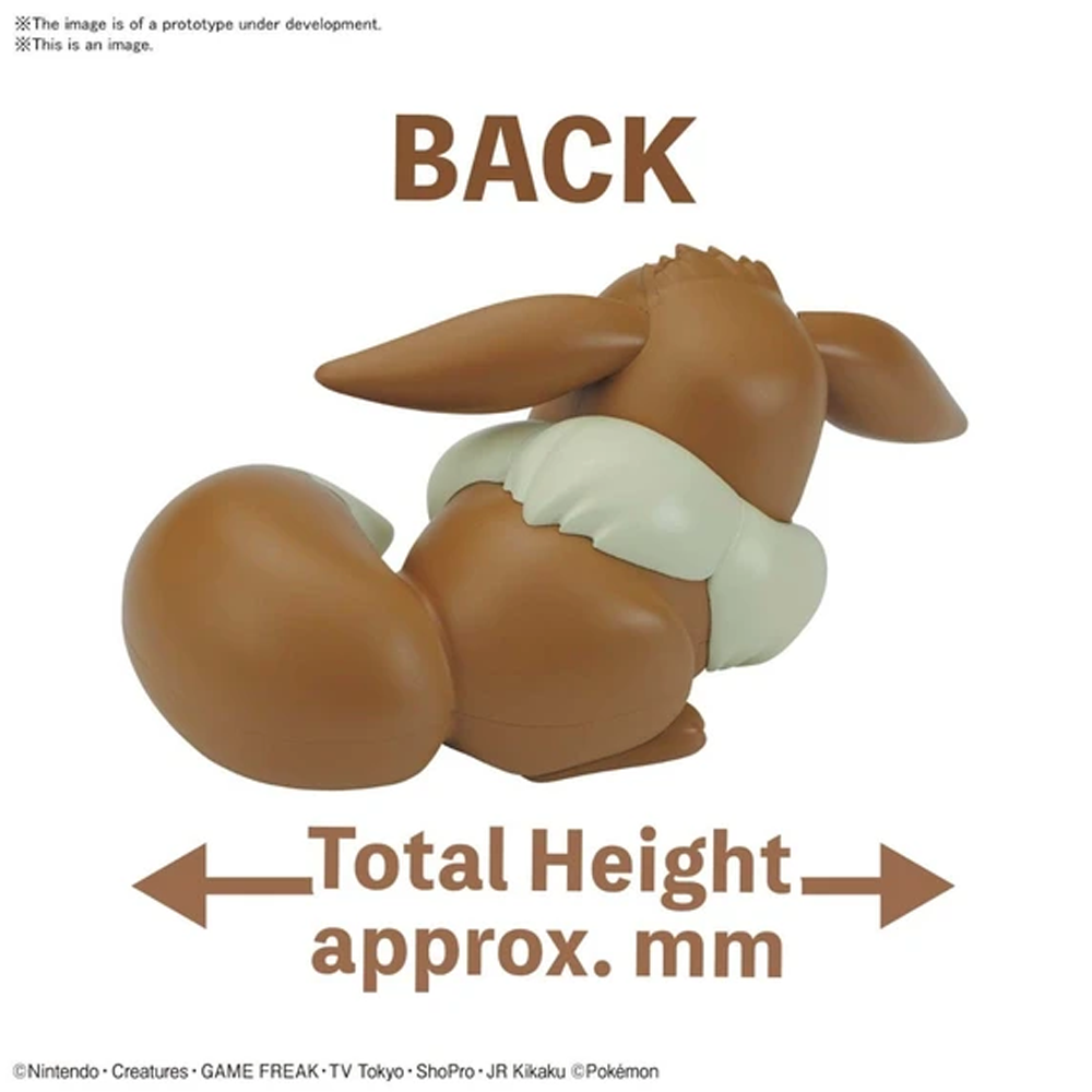 Bandai Spirits: Pokemon - 07 Eevee (Sleeping Pose) Model Kit Quick!! (ONLINE ORDER ONLY)
