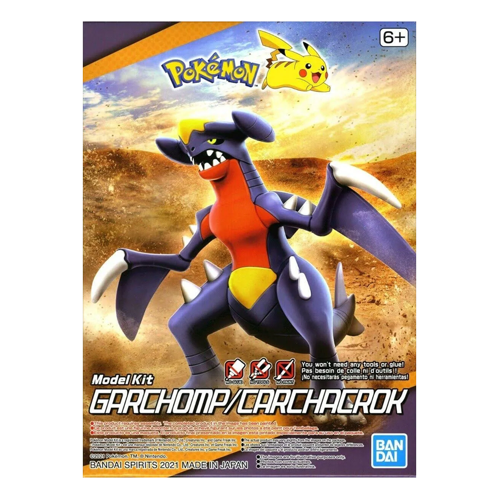 Bandai Spirits: Pokemon - Garchomp Model Kit (ONLINE ORDER ONLY)