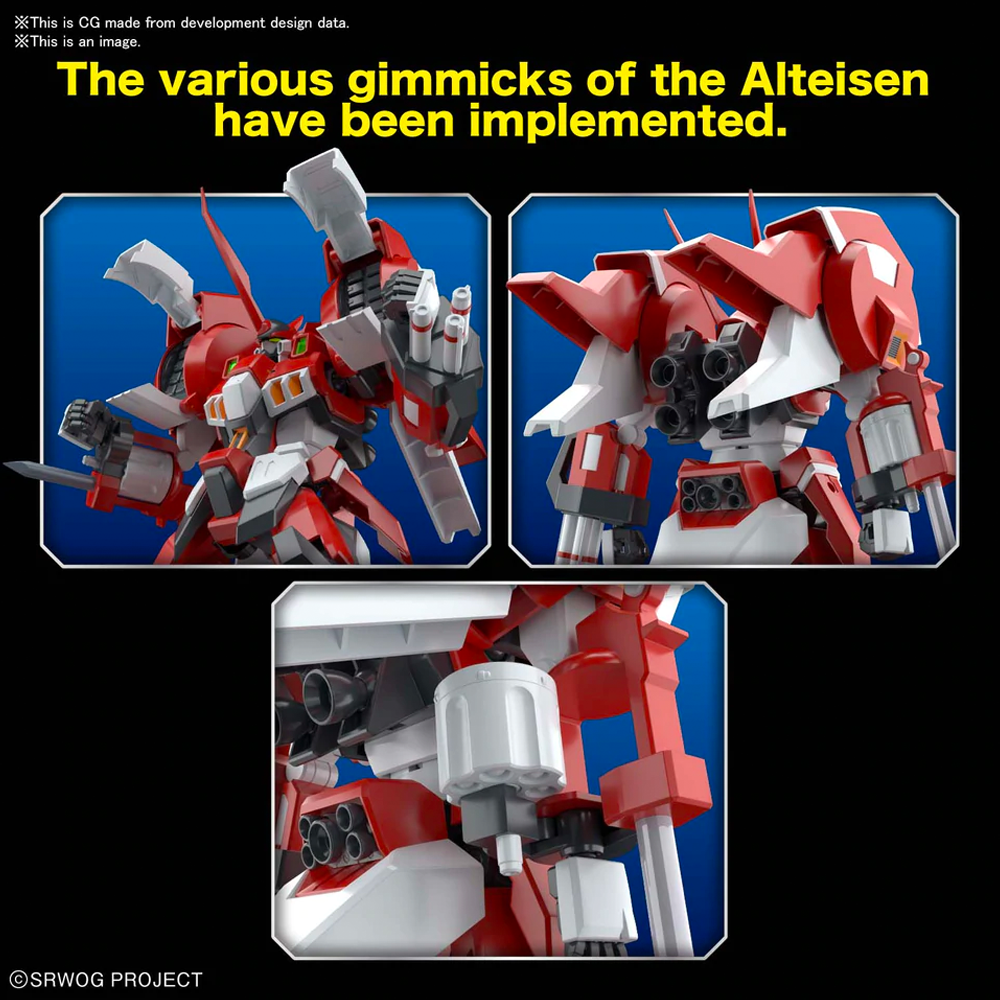 Bandai Spirits: Super Robot Wars - HG Alteisen Model Kit (ONLINE ORDER ONLY)