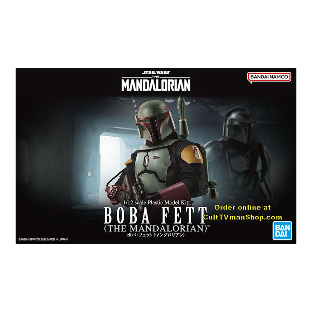 Bandai Spirits: Star Wars - Boba Fett (The Mandalorian Ver.) 1/12 Scale Model Kit (ONLINE ORDER ONLY)