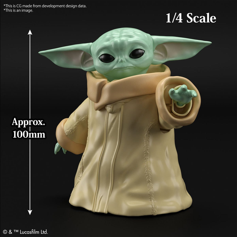 Bandai Spirits: Star Wars - Grogu (The Mandalorian Ver.) 1/4 Scale Model Kit (ONLINE ORDER ONLY)