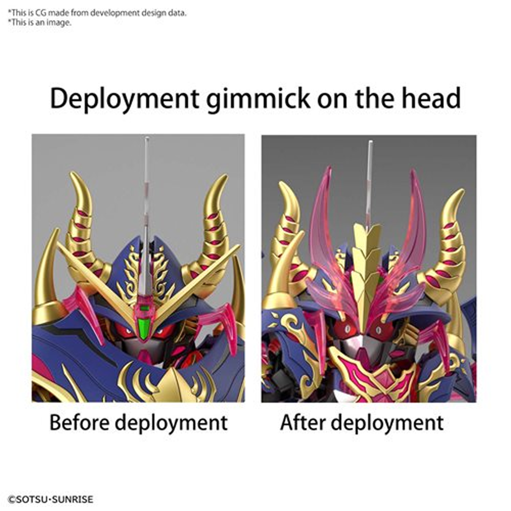 Bandai Spirits: Gundam SDW Heroes: The Legend of Dragon Knight - Warlock Aegis Gundam Model Kit #24 (ONLINE ORDER ONLY)