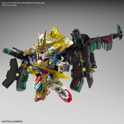 [PRE-ORDER] Bandai Spirits: Gundam SDW Heroes - Zhao Yun 00 Gundam (Command Package Ver.) Model Kit #27 (ONLINE ORDER ONLY)