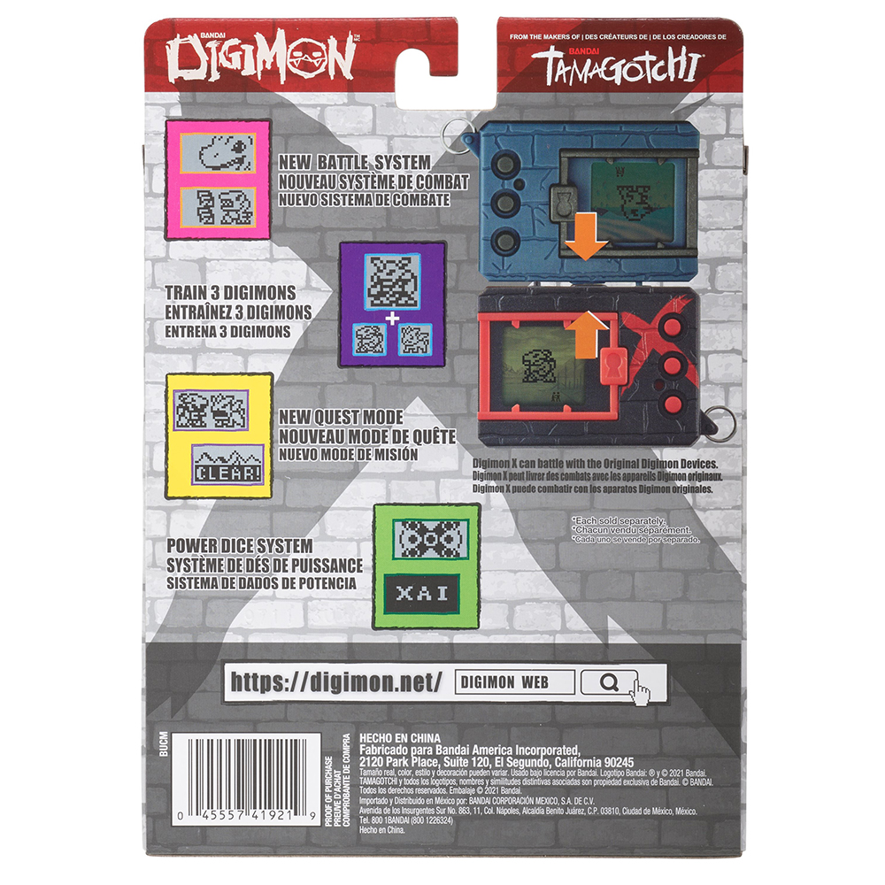 Bandai: Digimon X - Black and Red Tamagotchi (ONLINE ORDER ONLY)
