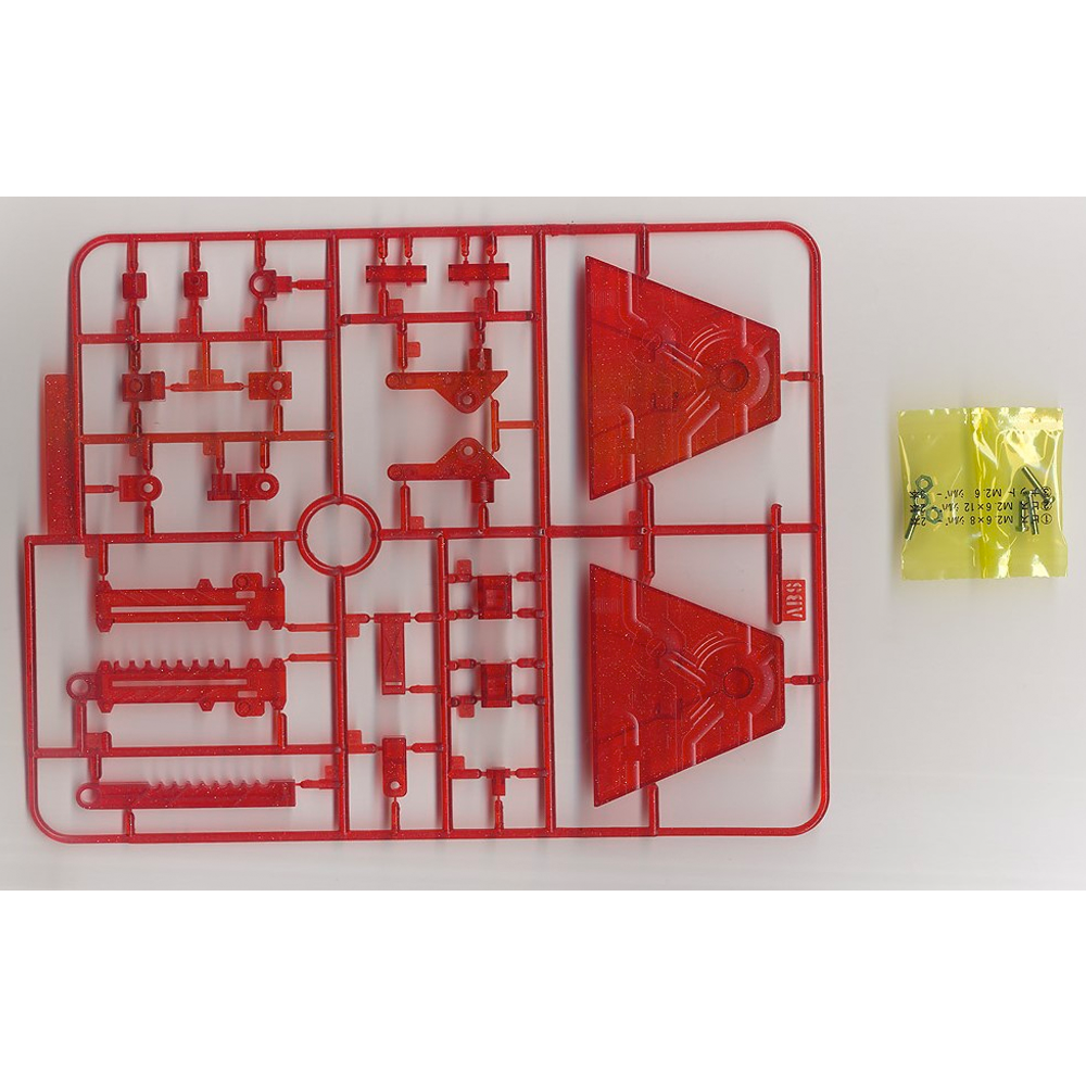 Bandai Spirits: 1/144 Red (Sparkle Clear) Action Base 2 Display Stand (ONLINE ORDER ONLY)