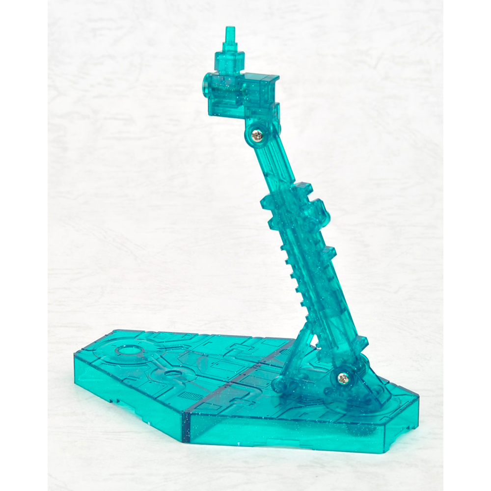 Bandai Spirits: 1/144 Green (Sparkle Clear) Action Base 2 Display Stand (ONLINE ORDER ONLY)