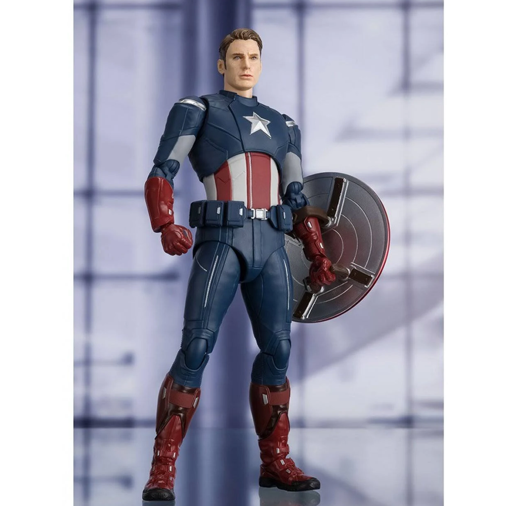 Tamashii Nations S.H. Figuarts: Avengers Endgame - Captain America (Cap vs Cap) (ONLINE ORDER ONLY)