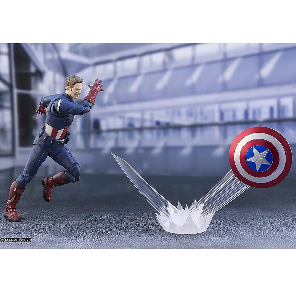 Tamashii Nations S.H. Figuarts: Avengers Endgame - Captain America (Cap vs Cap) (ONLINE ORDER ONLY)