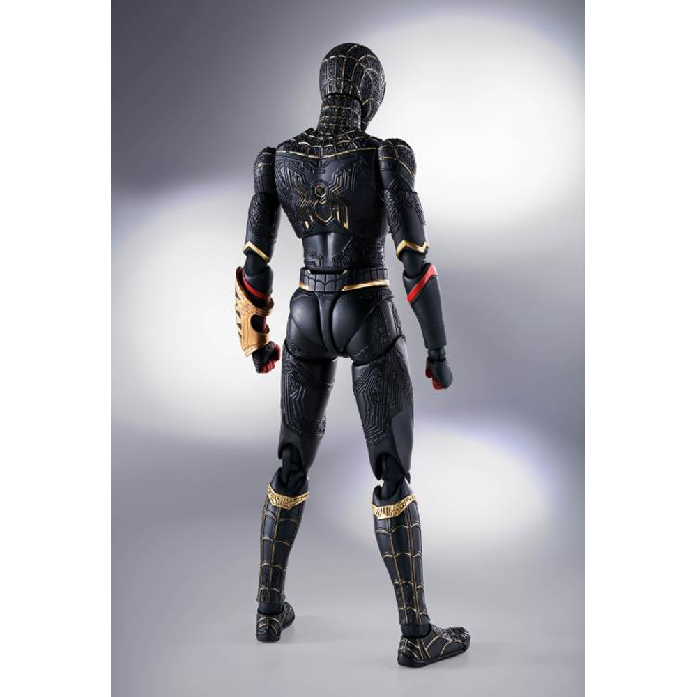 Tamashii Nations S.H. Figuarts: Spider-Man: No Way Home - Spider-Man (Black & Gold Suit) (ONLINE ORDER ONLY)