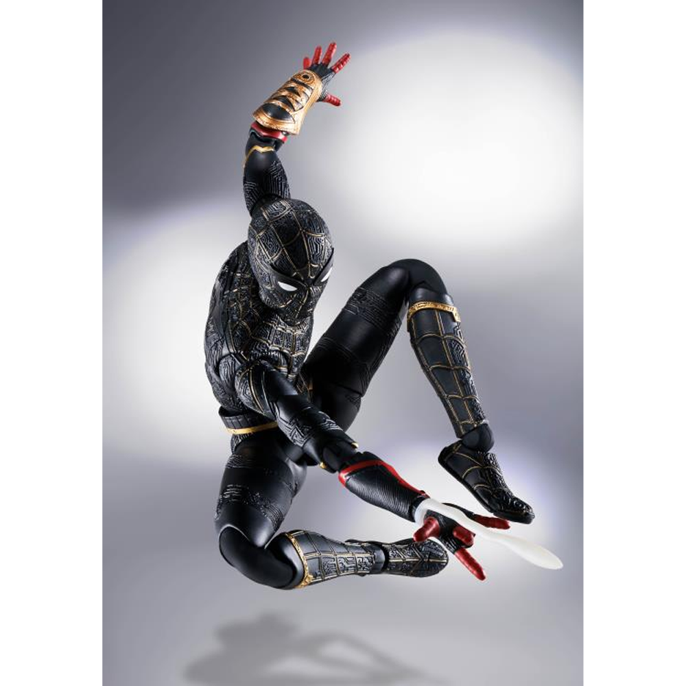 Tamashii Nations S.H. Figuarts: Spider-Man: No Way Home - Spider-Man (Black & Gold Suit) (ONLINE ORDER ONLY)