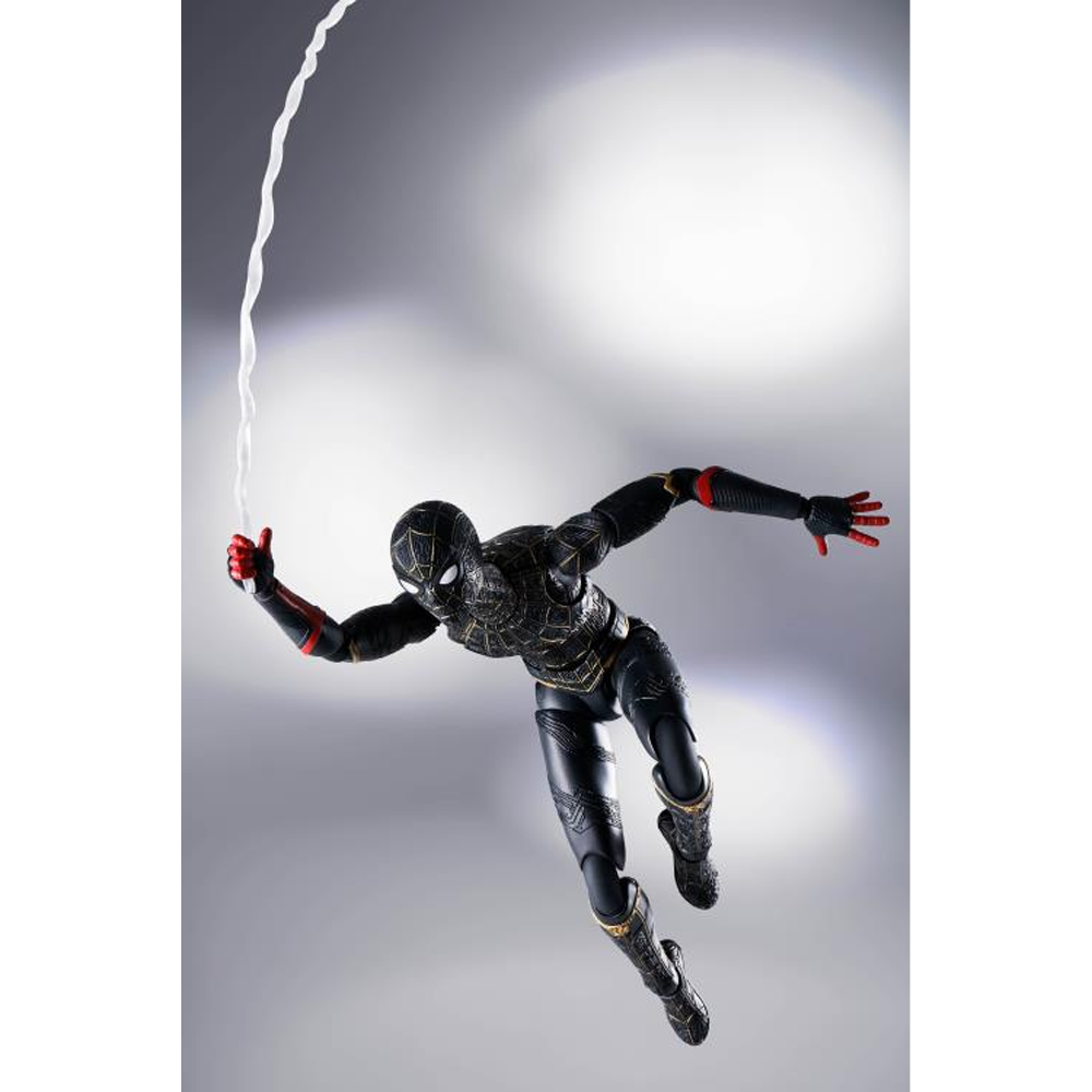 Tamashii Nations S.H. Figuarts: Spider-Man: No Way Home - Spider-Man (Black & Gold Suit) (ONLINE ORDER ONLY)