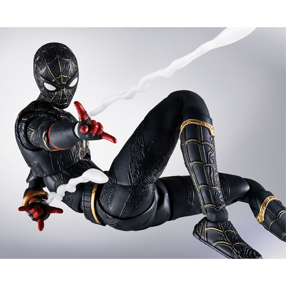 Tamashii Nations S.H. Figuarts: Spider-Man: No Way Home - Spider-Man (Black & Gold Suit) (ONLINE ORDER ONLY)