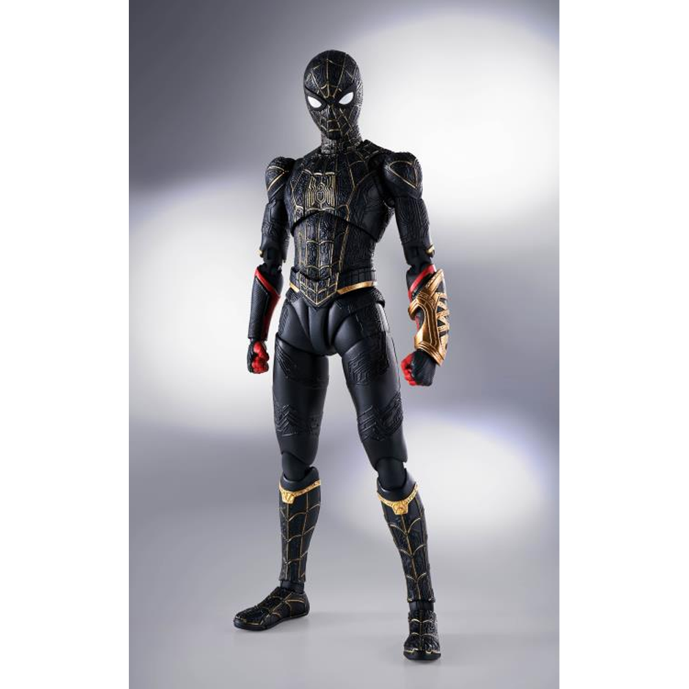 Tamashii Nations S.H. Figuarts: Spider-Man: No Way Home - Spider-Man (Black & Gold Suit) (ONLINE ORDER ONLY)