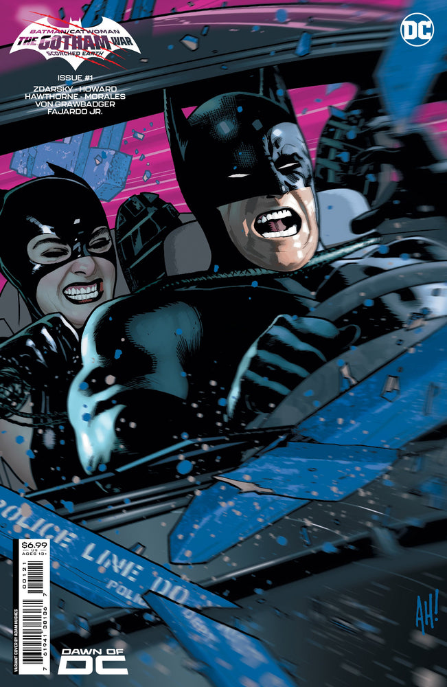 Batman Catwoman The Gotham War Scorched Earth #1 (One Shot) B Adam Hughes Card Stock Variant (10/31/2023) Dc (ONLINE ORDER ONLY)