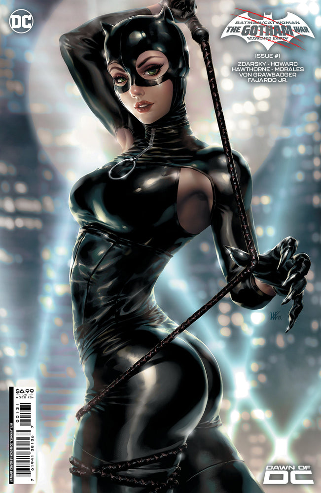Batman Catwoman The Gotham War Scorched Earth #1 (One Shot) C Kendrick Kunkka Lim Card Stock Variant (10/31/2023) Dc (ONLINE ORDER ONLY)
