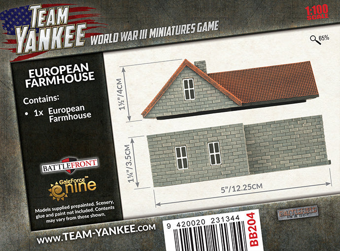 Team Yankee: European Farm (ONLINE ORDER ONLY)