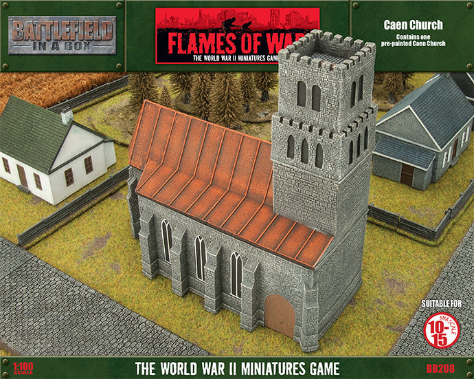 Flames of War: Caen Church (ONLINE ORDER ONLY)