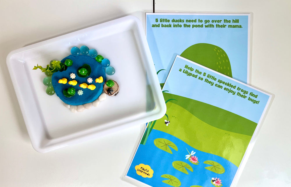 Duck Pond Playdough Kit: Educational Toy for Kids | Nursery Rhyme Inspired (ONLINE ORDER ONLY)