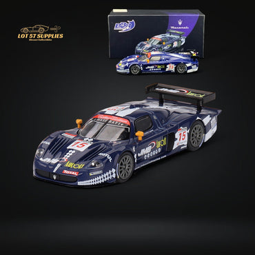 BBR64 Maserati MC12 Competizione #15 JMB Racing 2008 FIA 24Hr of Spa 1:64 BBRDIE6424 (ONLINE ORDER ONLY)