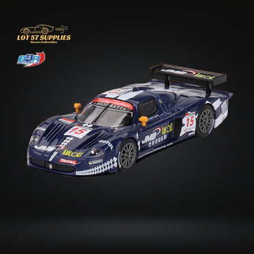 BBR64 Maserati MC12 Competizione #15 JMB Racing 2008 FIA 24Hr of Spa 1:64 BBRDIE6424 (ONLINE ORDER ONLY)