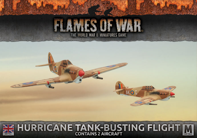 Flames of War: British Hurricane Tank-Busting Flight (Mid War) (ONLINE ORDER ONLY)