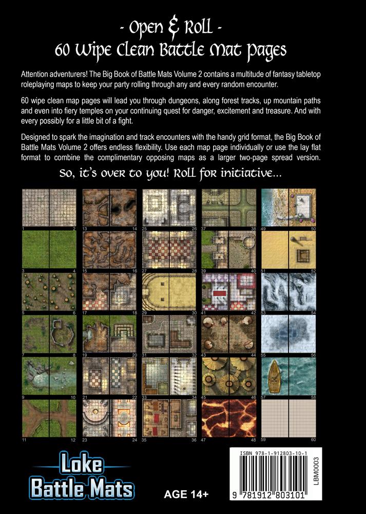Big Book of Battle Mats Volume II (ONLINE ORDER ONLY)