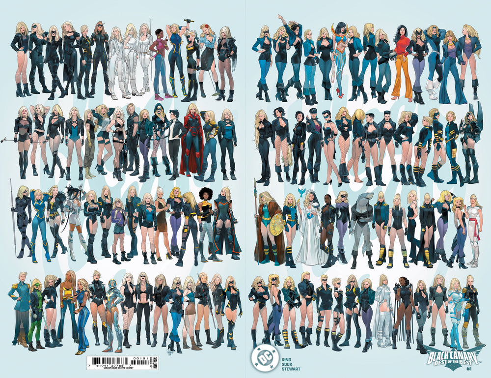 Black Canary Best Of The Best #1 (Of 6) C Otto Schmidt Wraparound Variant (11/27/2024) Dc (ONLINE ORDER ONLY)