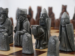 Chess Pieces - Metal Isle of Lewis - 3.5" (ONLINE ORDER ONLY)