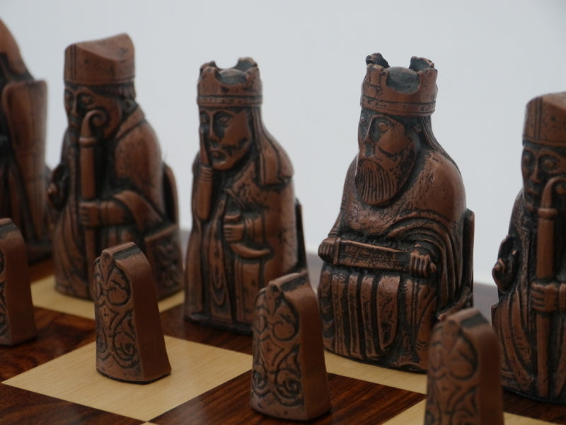 Chess Pieces - Metal Isle of Lewis - 3.5" (ONLINE ORDER ONLY)