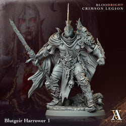 3D Printed Archvillain Games Blutgeir Harrower Bloodright - Crimson Legion 28 32mm D&D (Online Only)