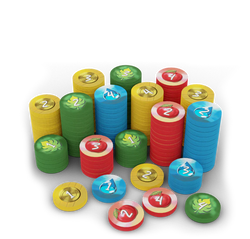Life of the Amazonia: Upgraded Resource Tokens (ONLINE ORDER ONLY)