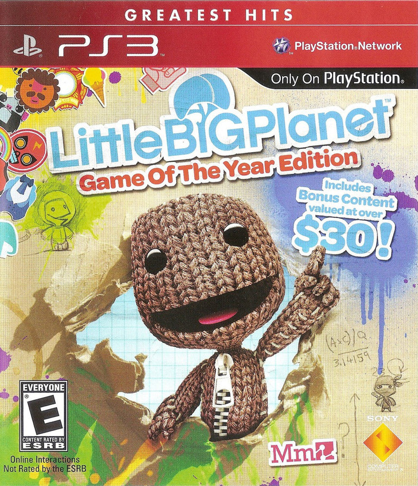 Little Big Planet: Game Of The Year Edition (Greatest Hits) (Playstation 3) (Online Only)