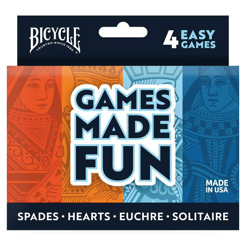 Bicycle Playing Cards: 4-Game Pack