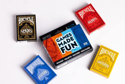 Bicycle Playing Cards: 4-Game Pack