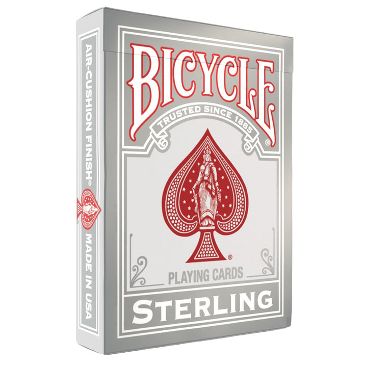 Bicycle Playing Cards: Sterling - Red (ONLINE ORDER ONLY)