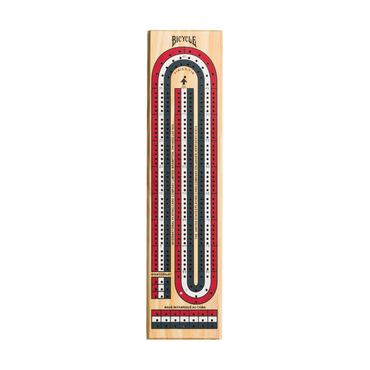 Bicycle: Cribbage Board Set - 3-Track (ONLINE ORDER ONLY)