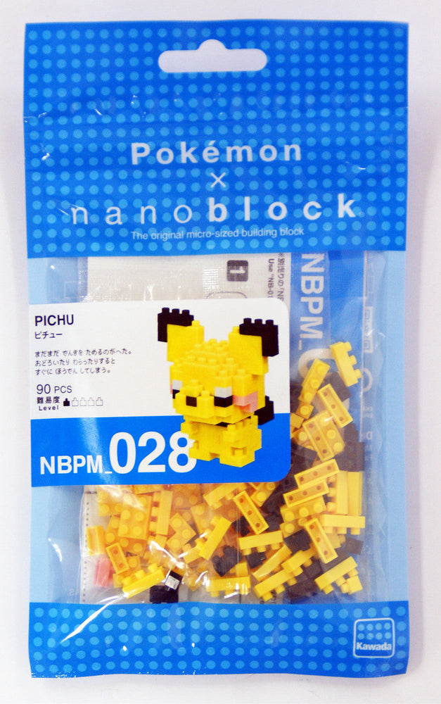 Pokemon Nanoblock - Pichu (ONLINE ORDER ONLY)