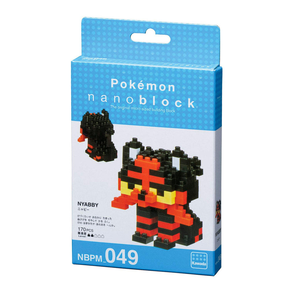 Pokemon Nanoblock - Litten (ONLINE ORDER ONLY)