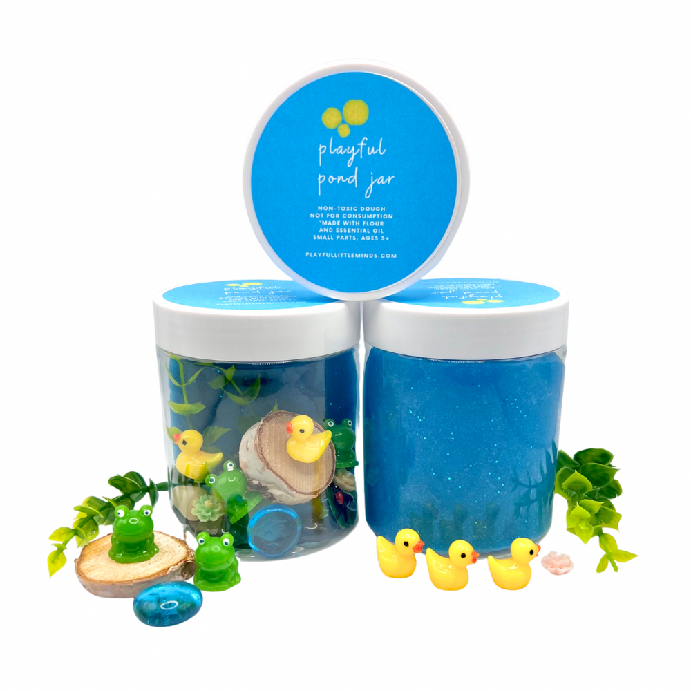 Duck Pond Playdough Kit: Educational Toy for Kids | Nursery Rhyme Inspired (ONLINE ORDER ONLY)