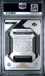 Graded 2024 Panini Prizm Draft Picks Caitlin Clark #14 New Recruits Silver Prizm Rookie RC Basketball Card PSA 10 Gem Mint (ONLINE ORDER ONLY)