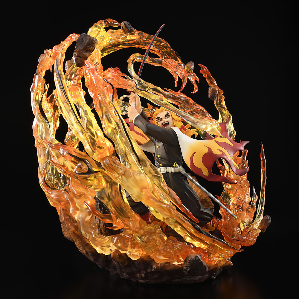 Bellfine: Demon Slayer: Kimetsu no Yaiba - Kyojuro Rengoku Battle Stance DX Ver 1/8 Scale Figure (ONLINE ORDER ONLY)