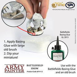 Army Painter Tools: Basing: Snow (ONLINE ORDER ONLY)